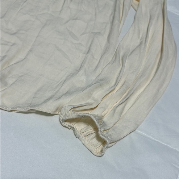 RACHEL Rachel Roy Ivory Long Sleeve Blouse - Picture 4 of 7